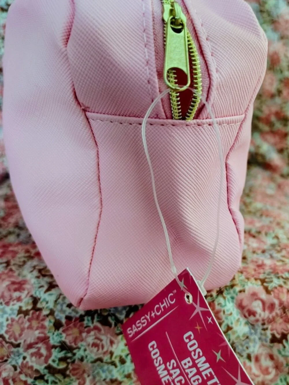 NWT Pink Makeup LOVE Applique